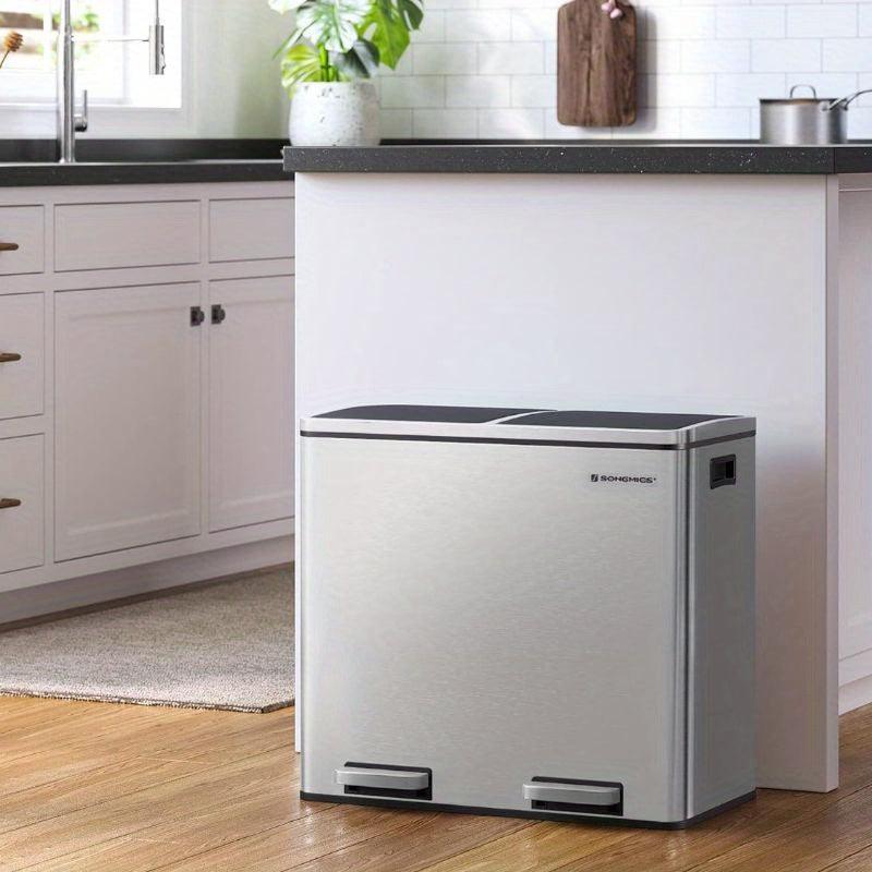 Trashcan SONGMICS 2 x 6.3-Gallon, Dual Garbage Can
