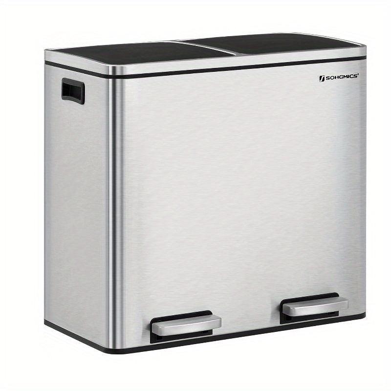 Trashcan SONGMICS 2 x 6.3-Gallon, Dual Garbage Can