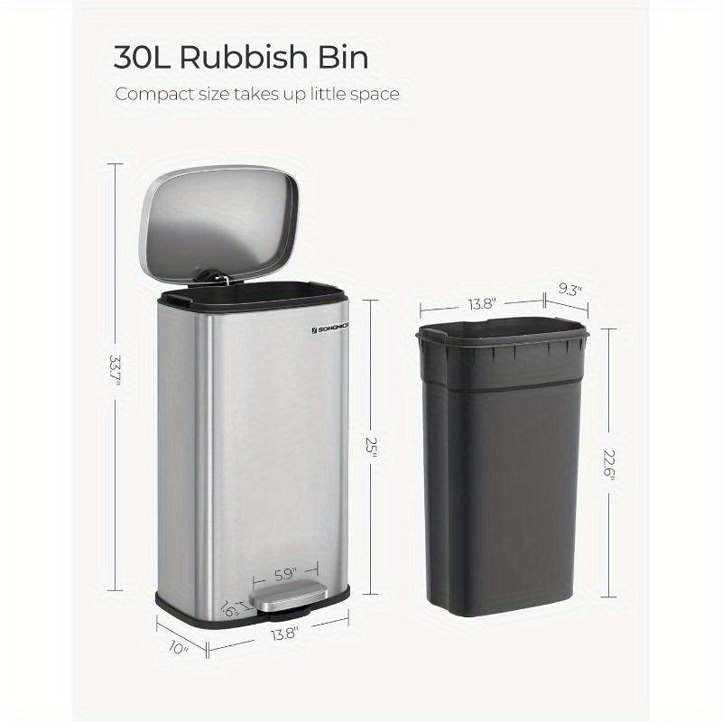 Trashcan SONGMICS, 8-Gallon