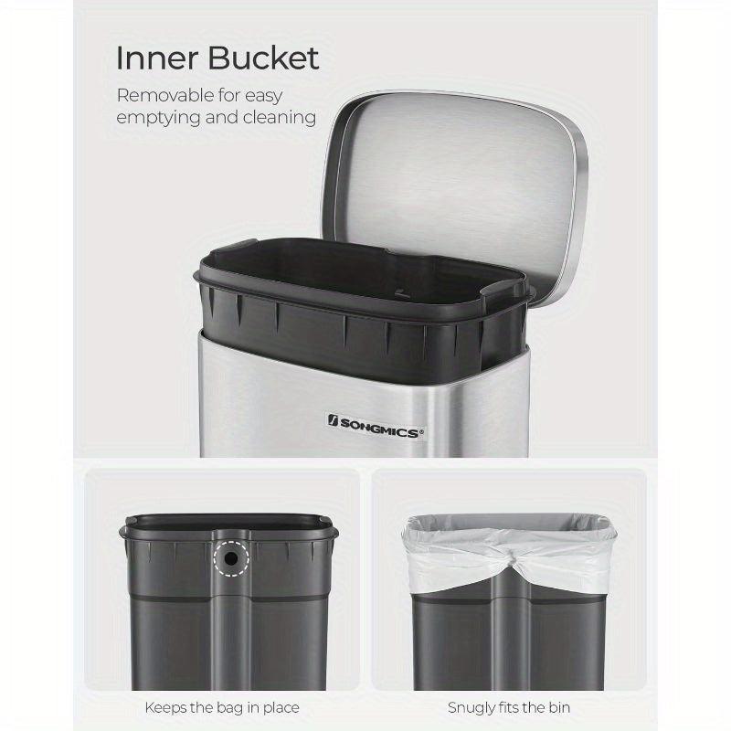 Trashcan SONGMICS, 8-Gallon