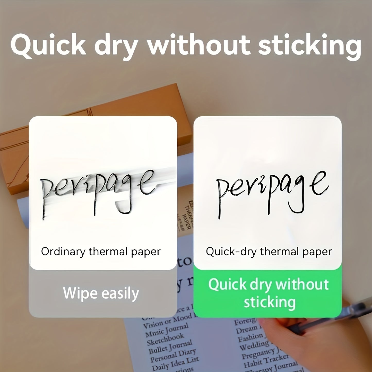 A4 100 sheets of thermal printing paper for A40 8.5 "x11" size