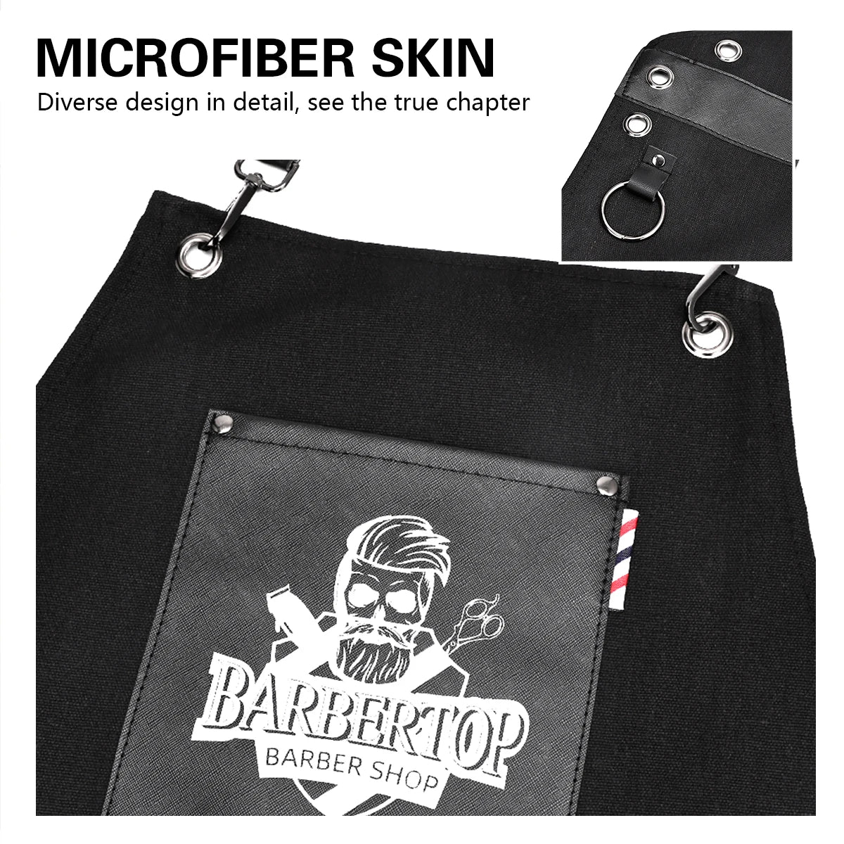 Apron Pro Barber Haircut Cloth American Style