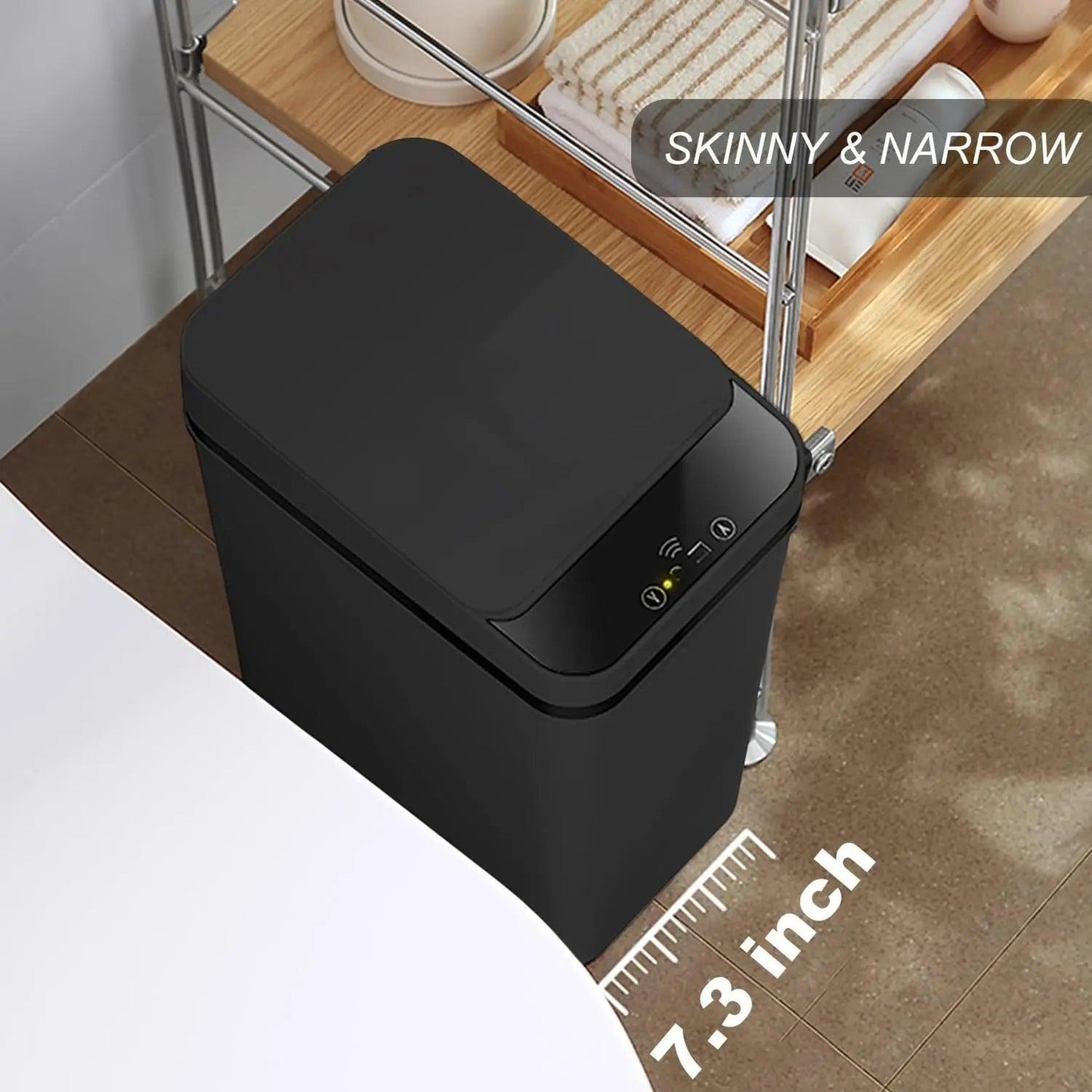 TrashCan smart 2,4 gal for kitchen and bathroom