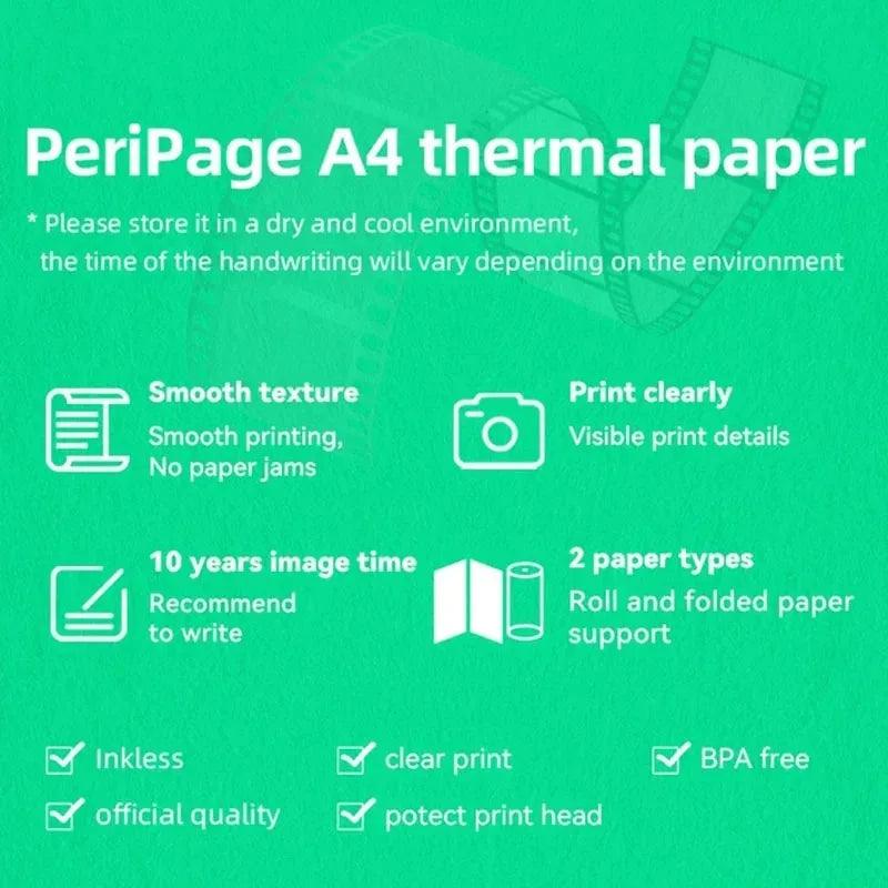 Thermal Paper PeriPage A4 Mini