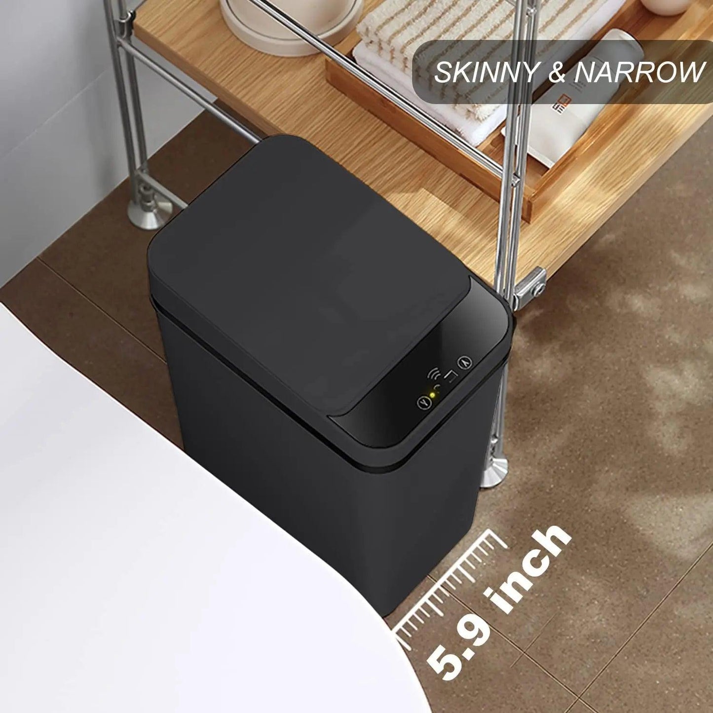 TrashCan smart 2,4 gal for kitchen and bathroom
