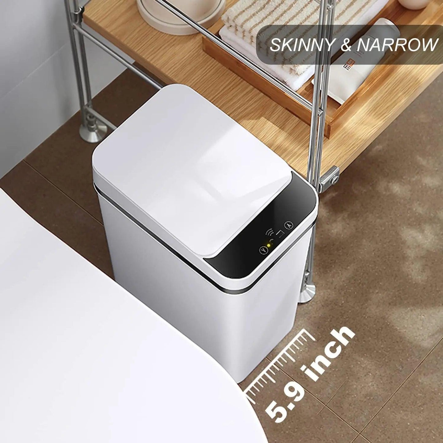 TrashCan smart 2,4 gal for kitchen and bathroom