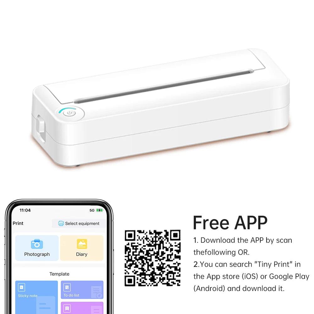 Thermal Printer A4 Wireless BT