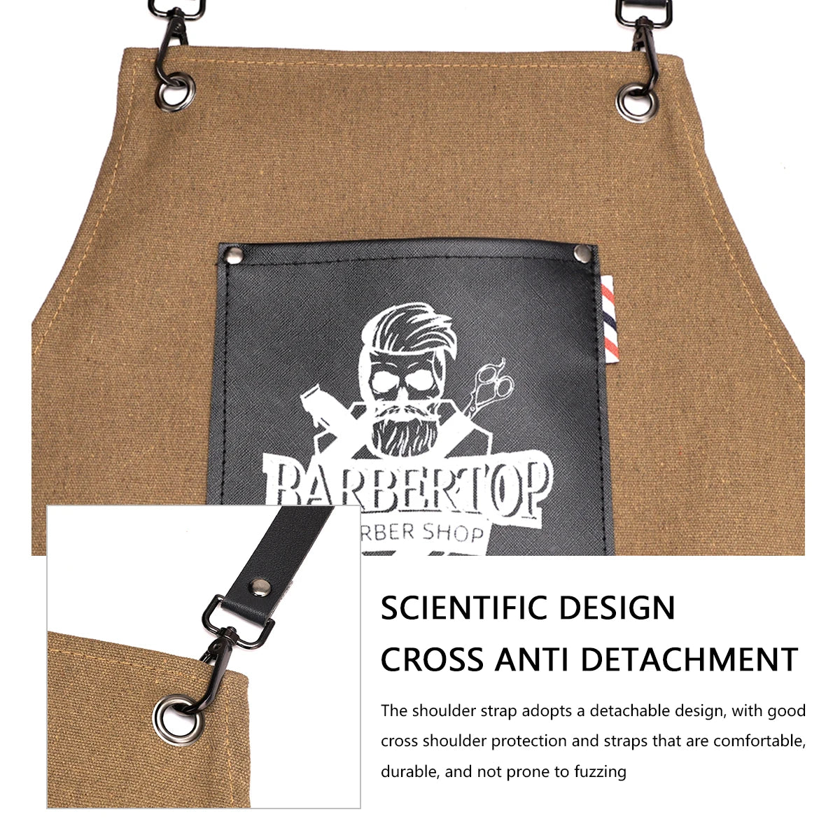 Apron Pro Barber Haircut Cloth American Style