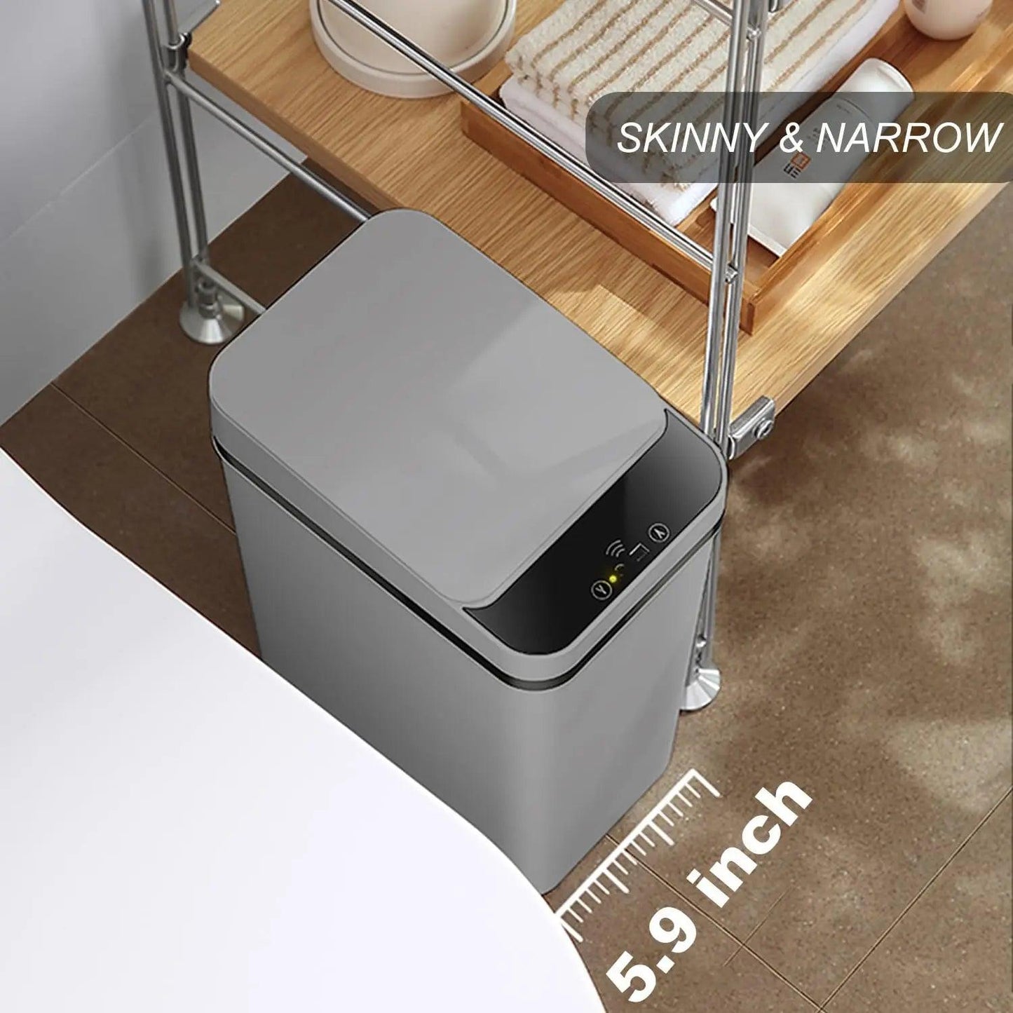 TrashCan smart 2,4 gal for kitchen and bathroom