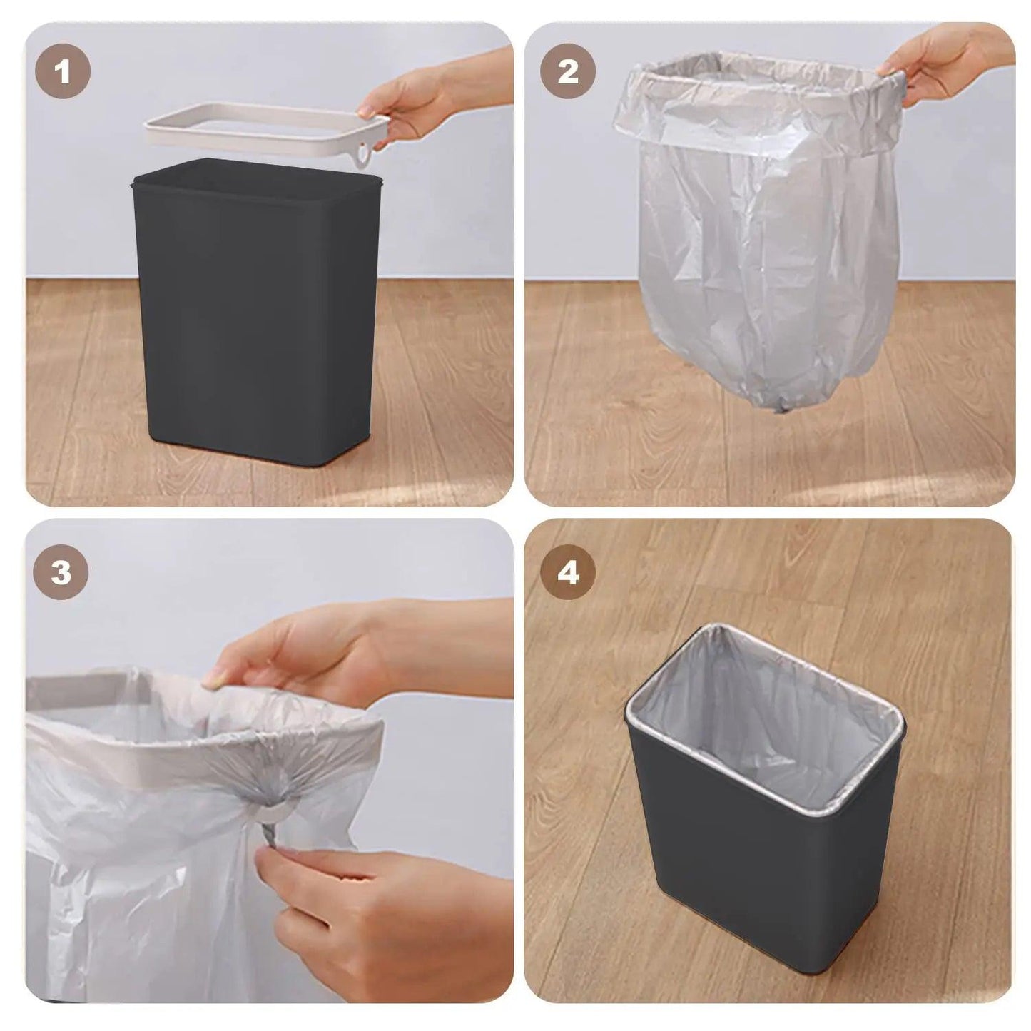 TrashCan smart 2,4 gal for kitchen and bathroom