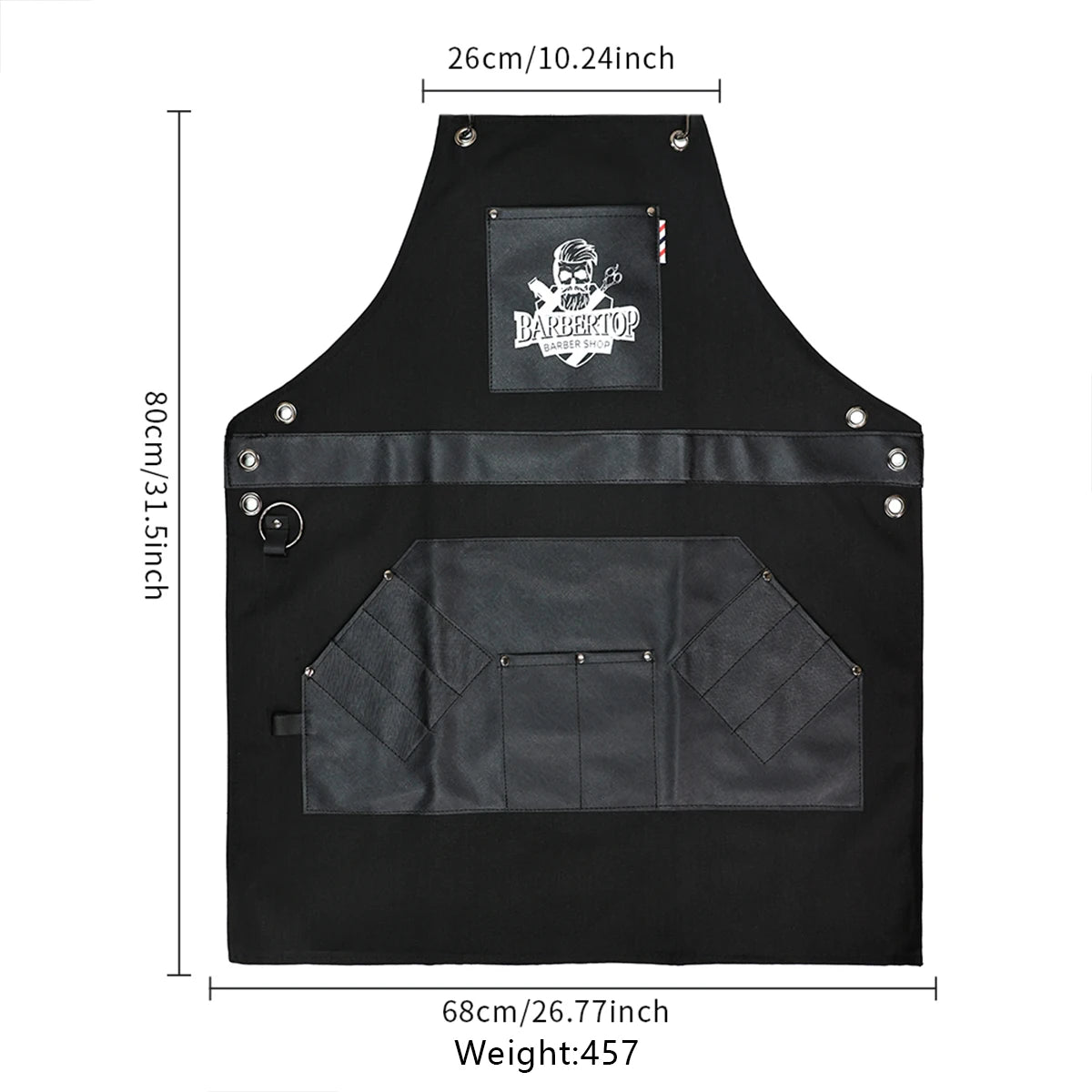 Apron Pro Barber Haircut Cloth American Style