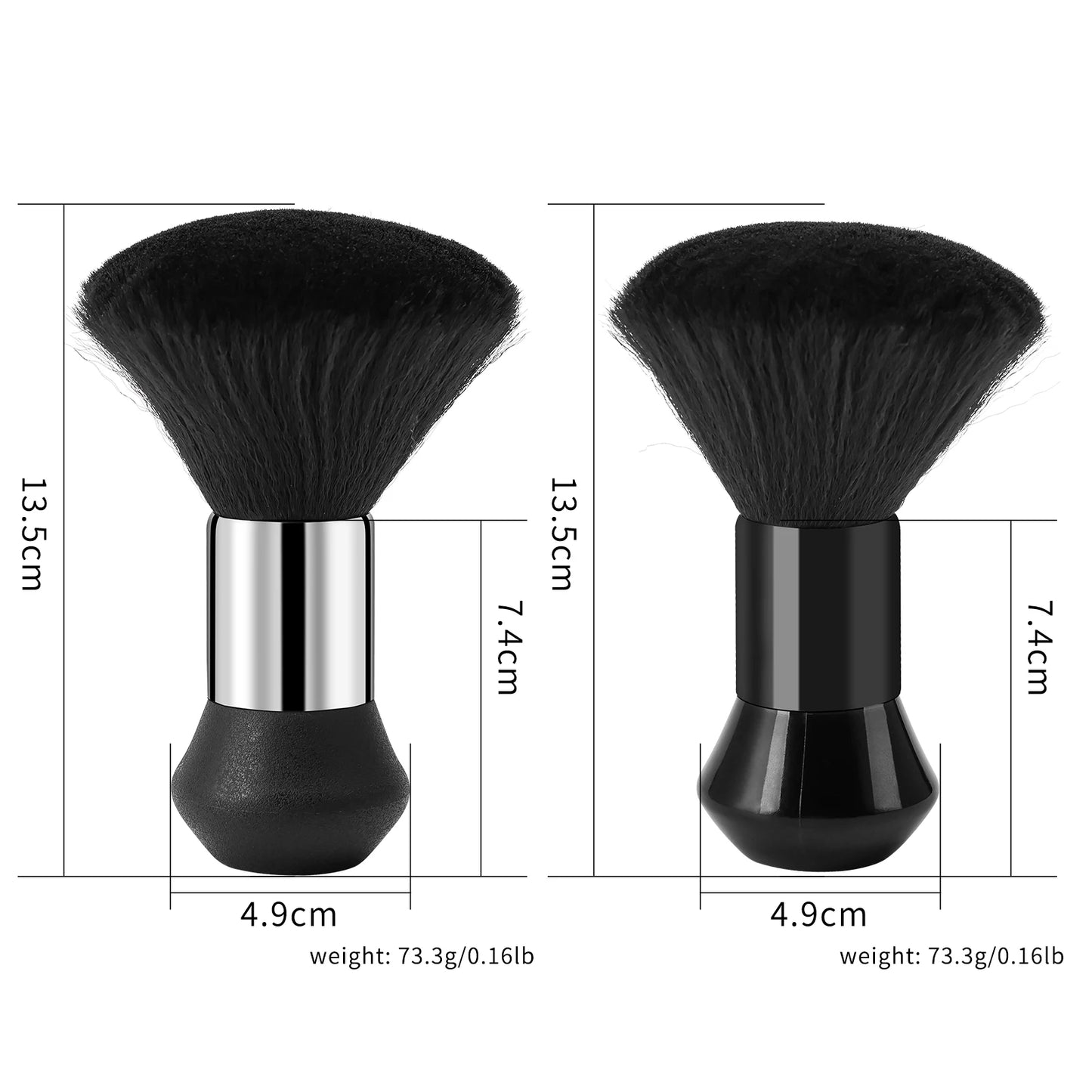 Barbershop Hair Brush Neck Face