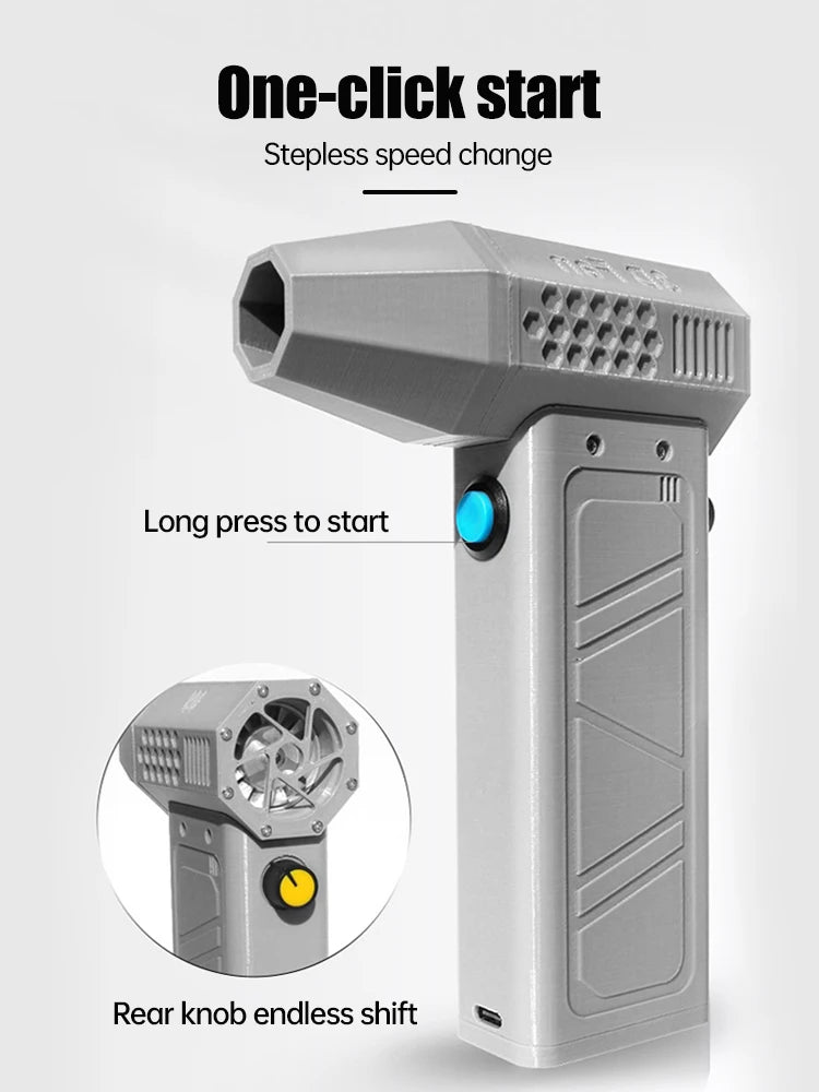 Air blower Turbo Portable Type-C Charging