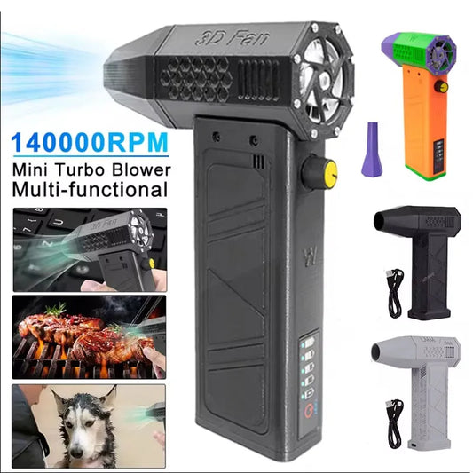 Air blower Turbo Portable Type-C Charging