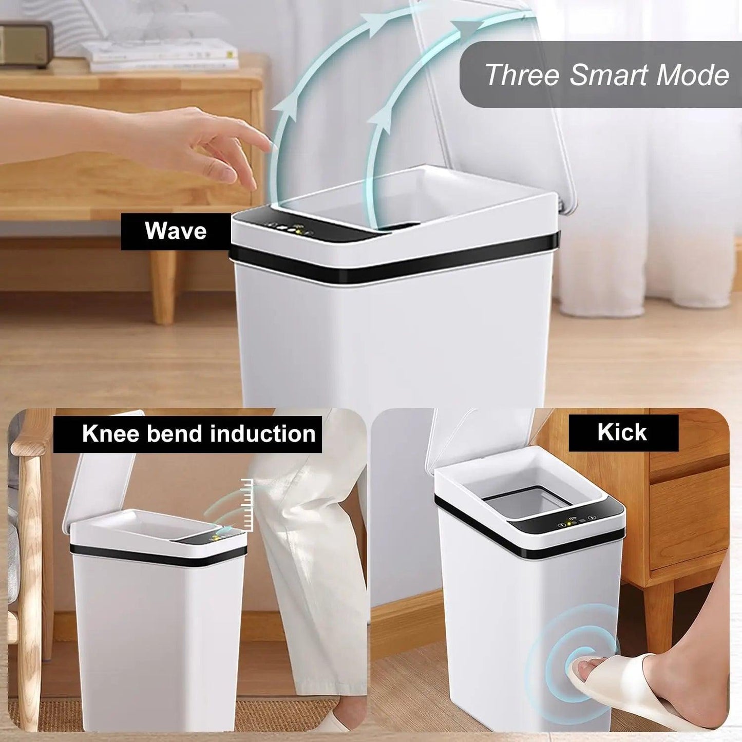 TrashCan smart 2,4 gal for kitchen and bathroom