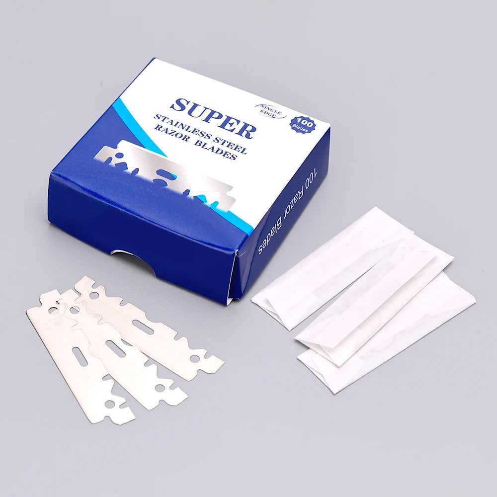 Razor Blades Stainless Steel (100pcs)