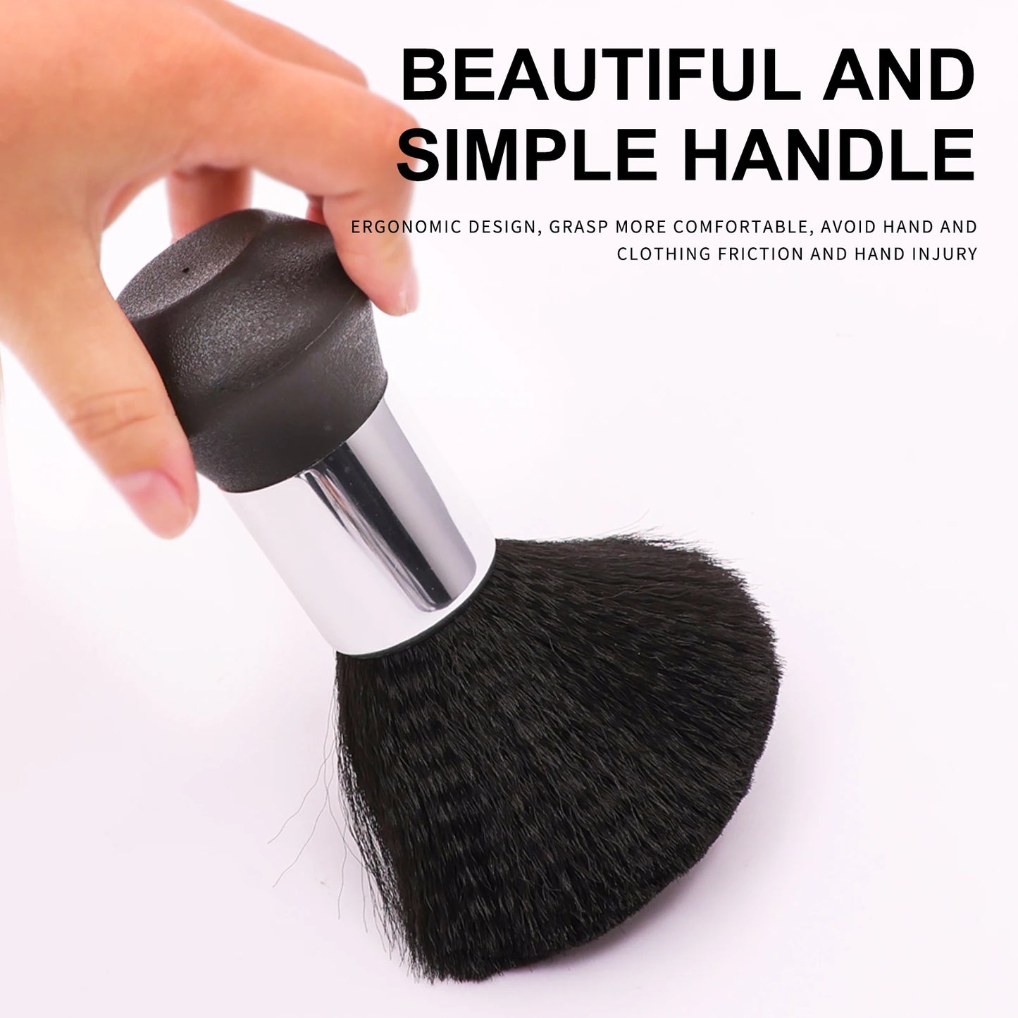 Barbershop Hair Brush Neck Face
