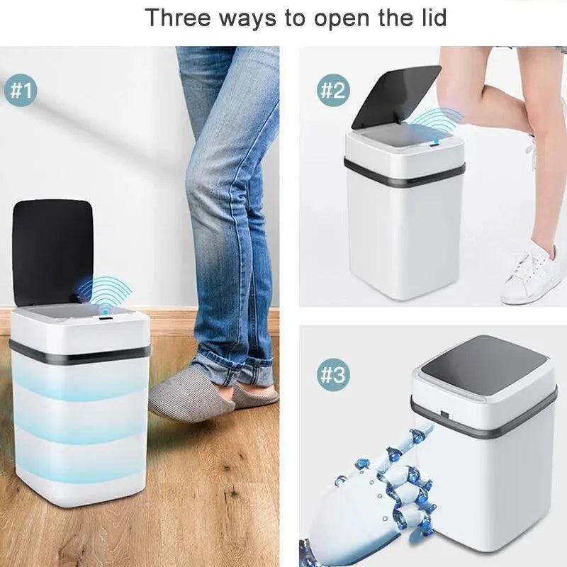 Trashcan smart 13L Kitchen, Bathroom Touch