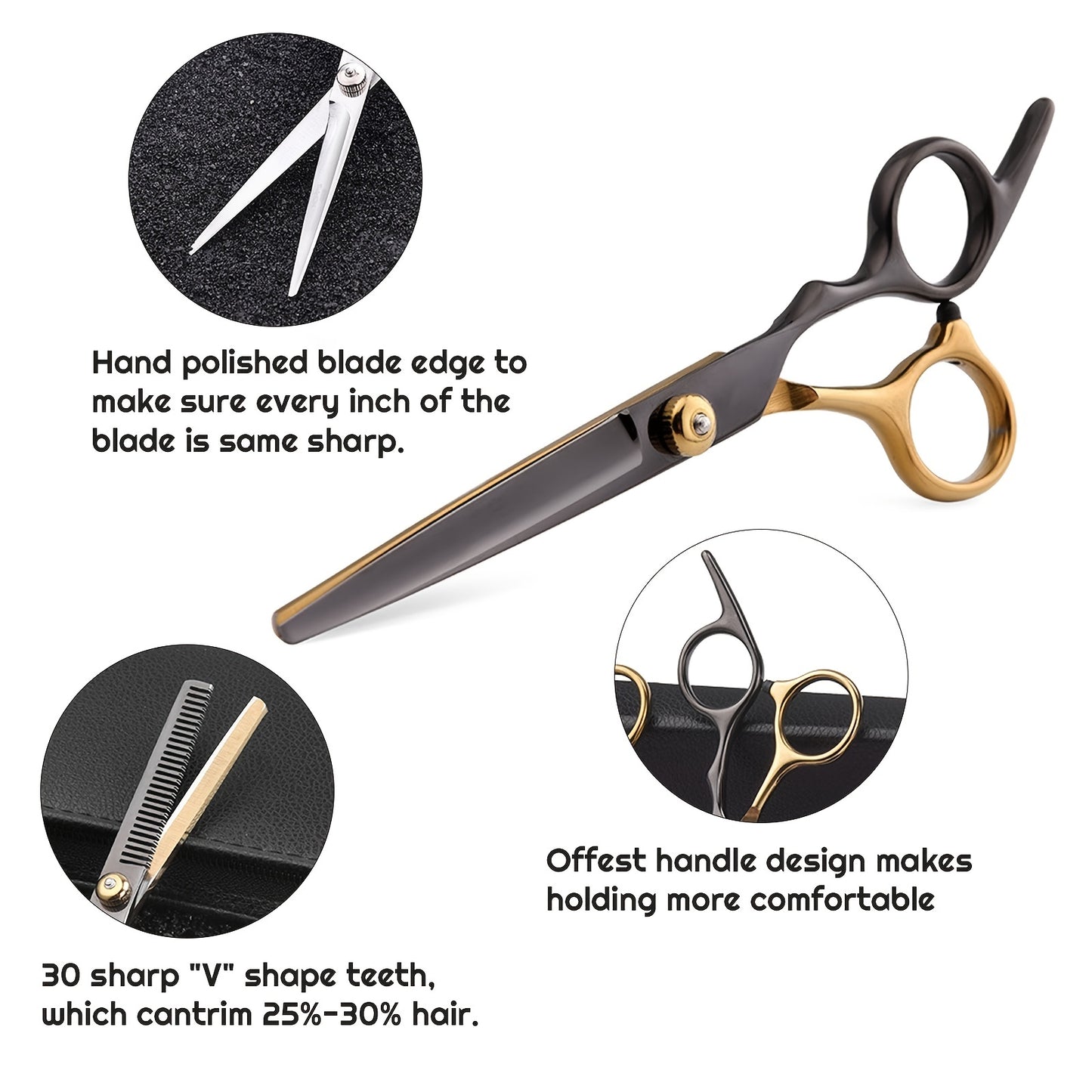 Professional Barber Scissors (1pc)