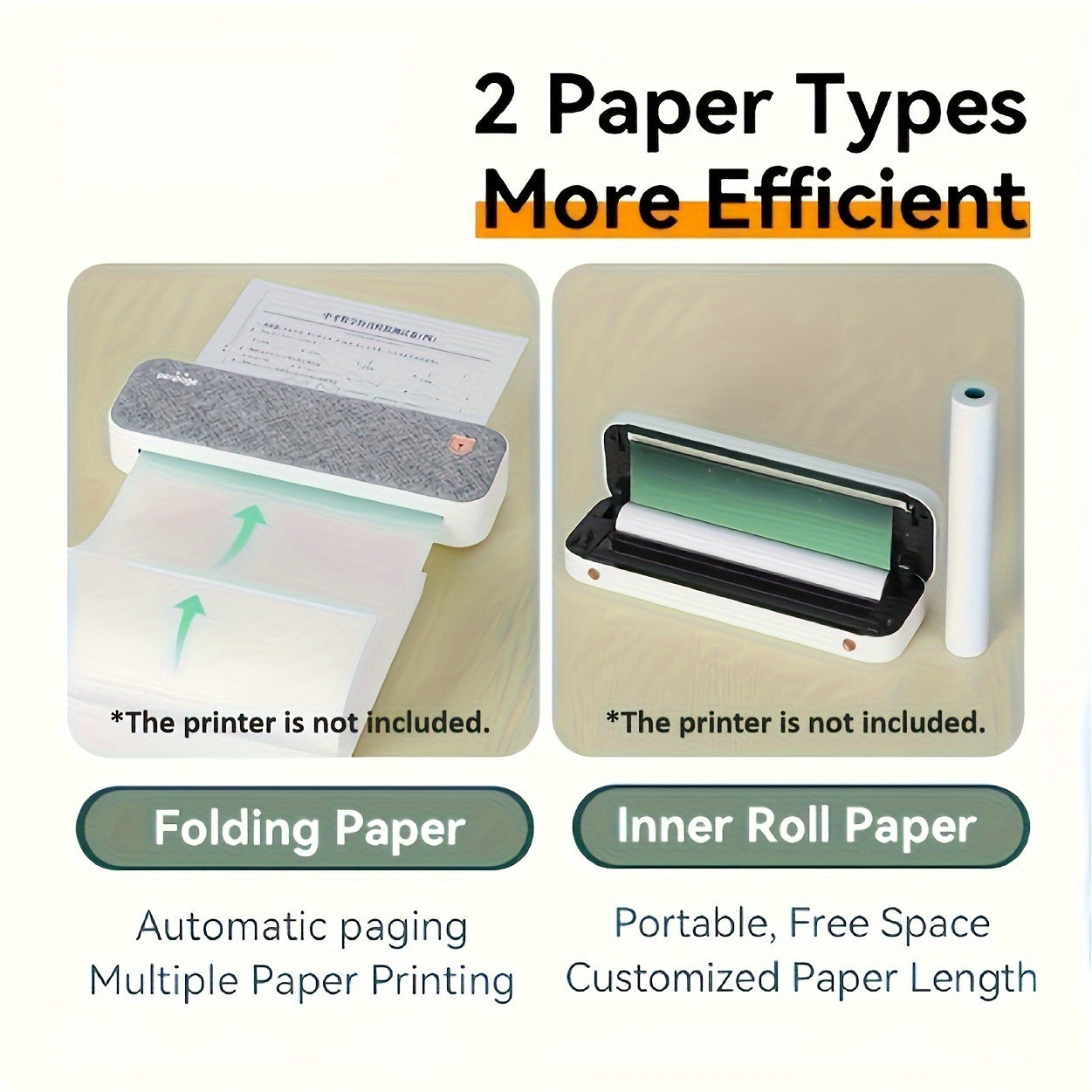 A4 100 sheets of thermal printing paper for A40 8.5 "x11" size