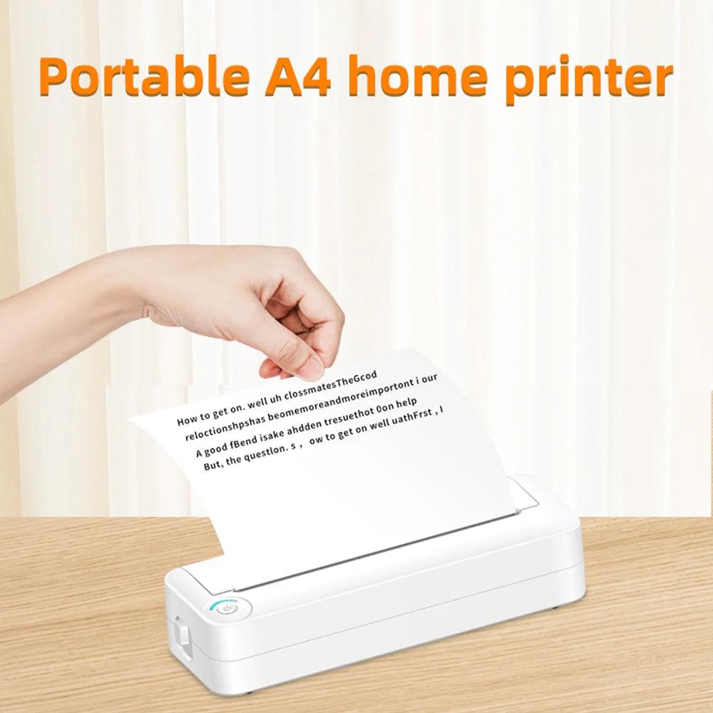 Thermal Printer A4 Wireless BT